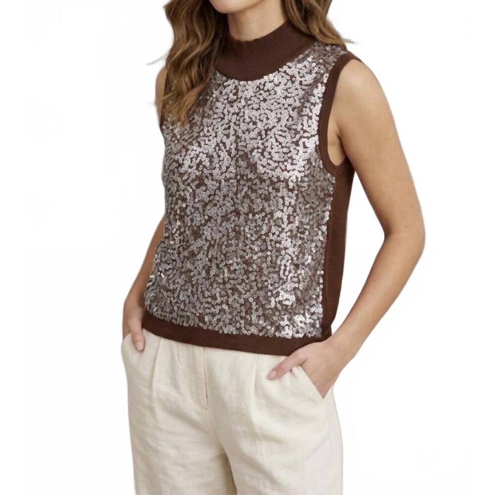 NEW STARKX georgia vest in chocolate